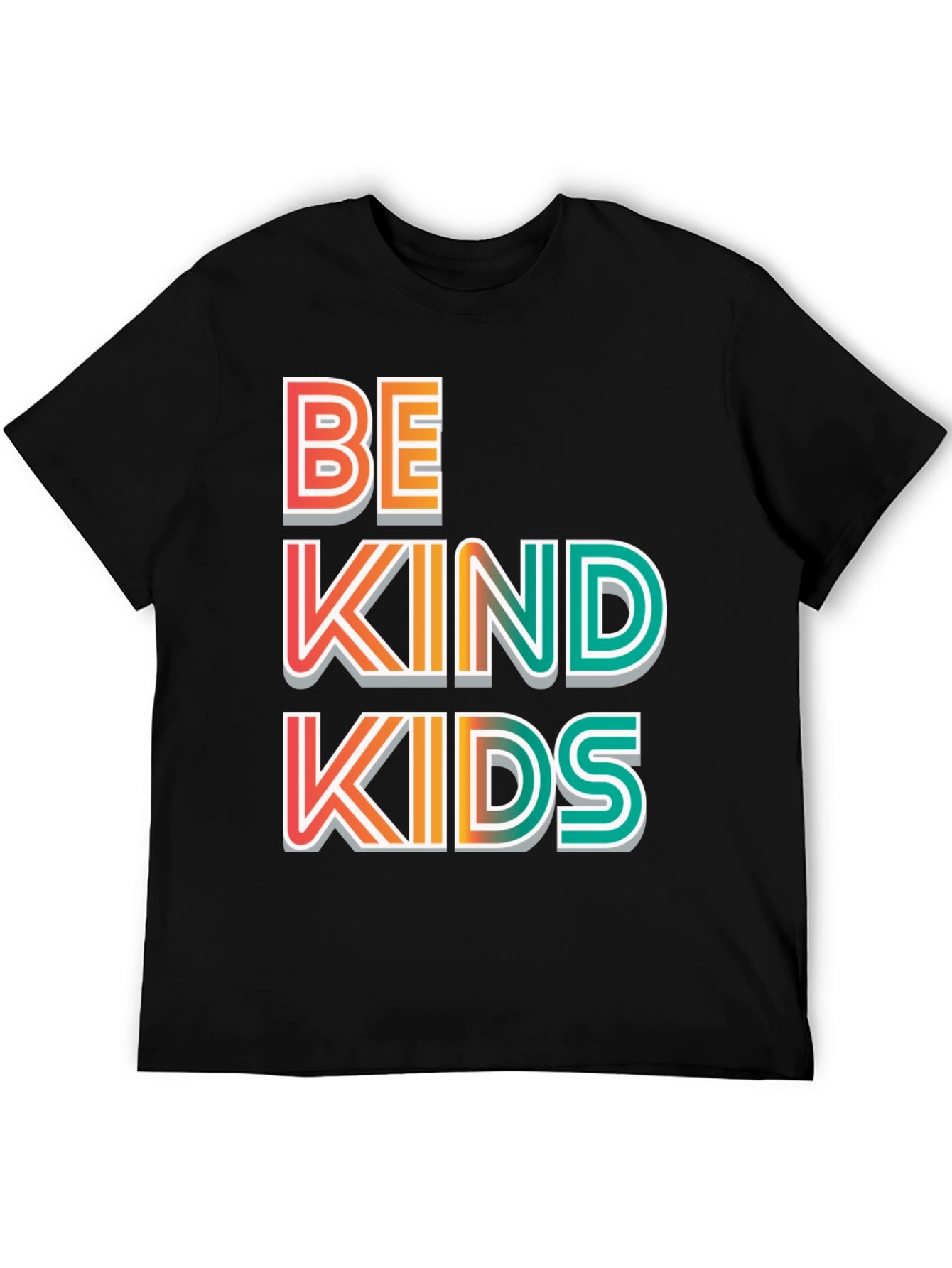 Be Kind Kids T-Shirt - Retro Style