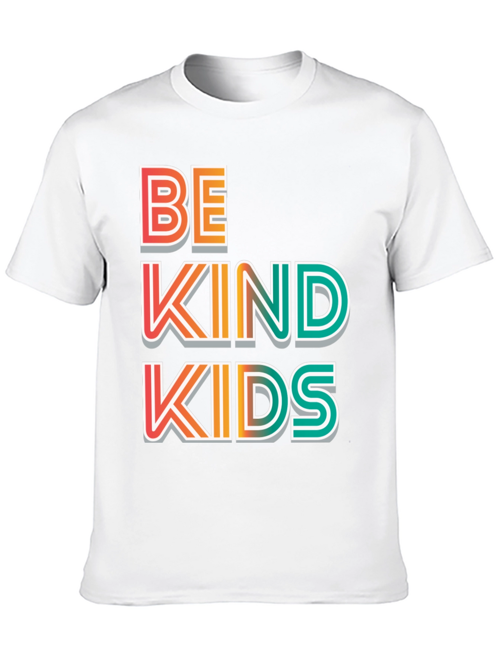 Be Kind Kids T-Shirt - Retro Style