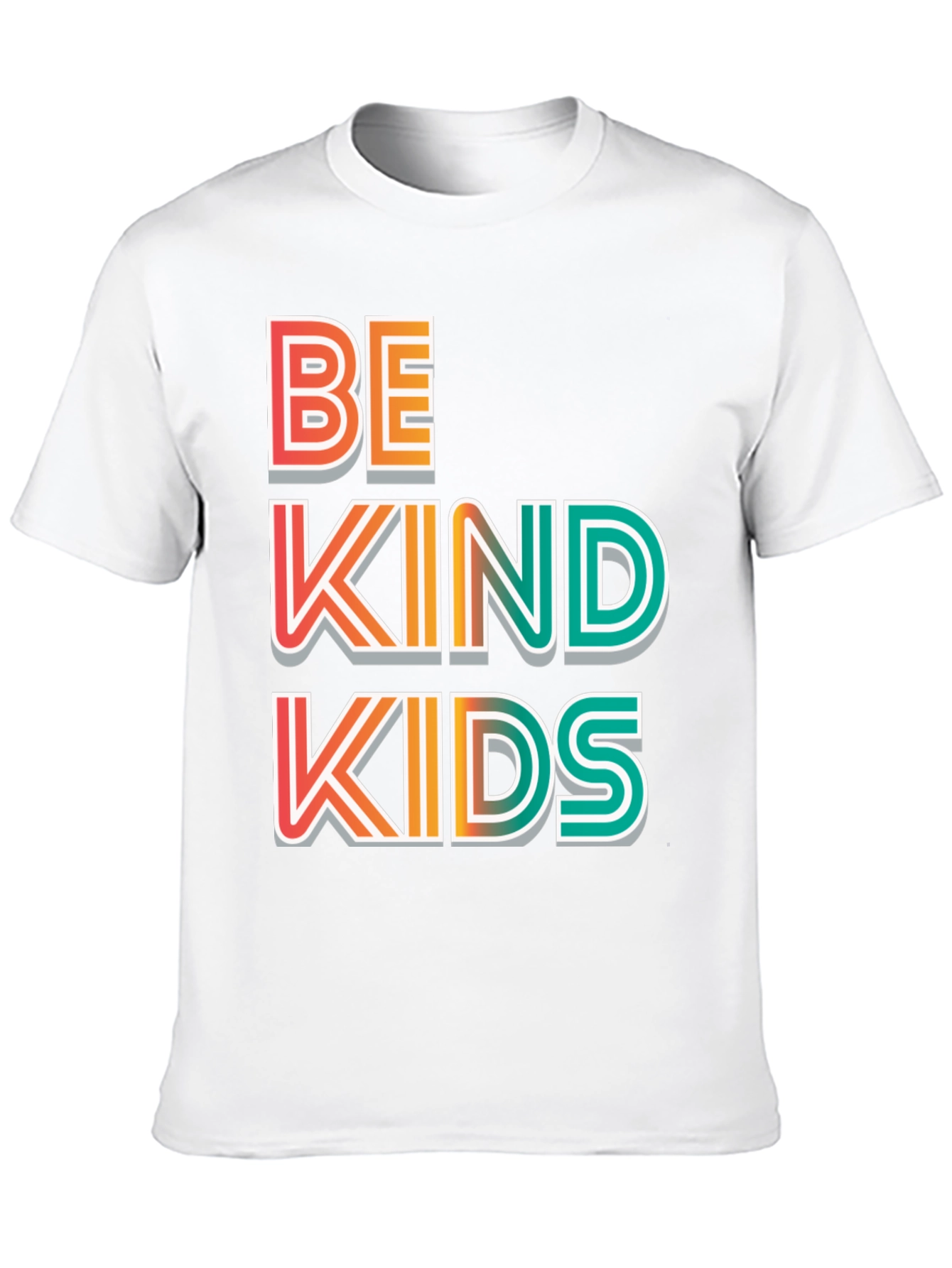 Be Kind Kids T-Shirt - Retro Style