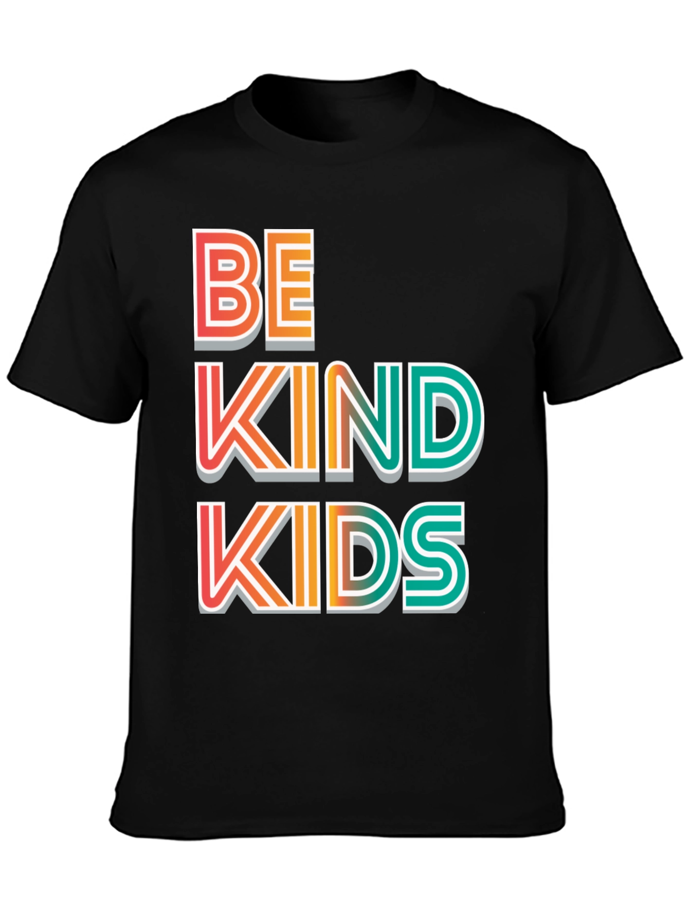 Be Kind Kids T-Shirt - Retro Style