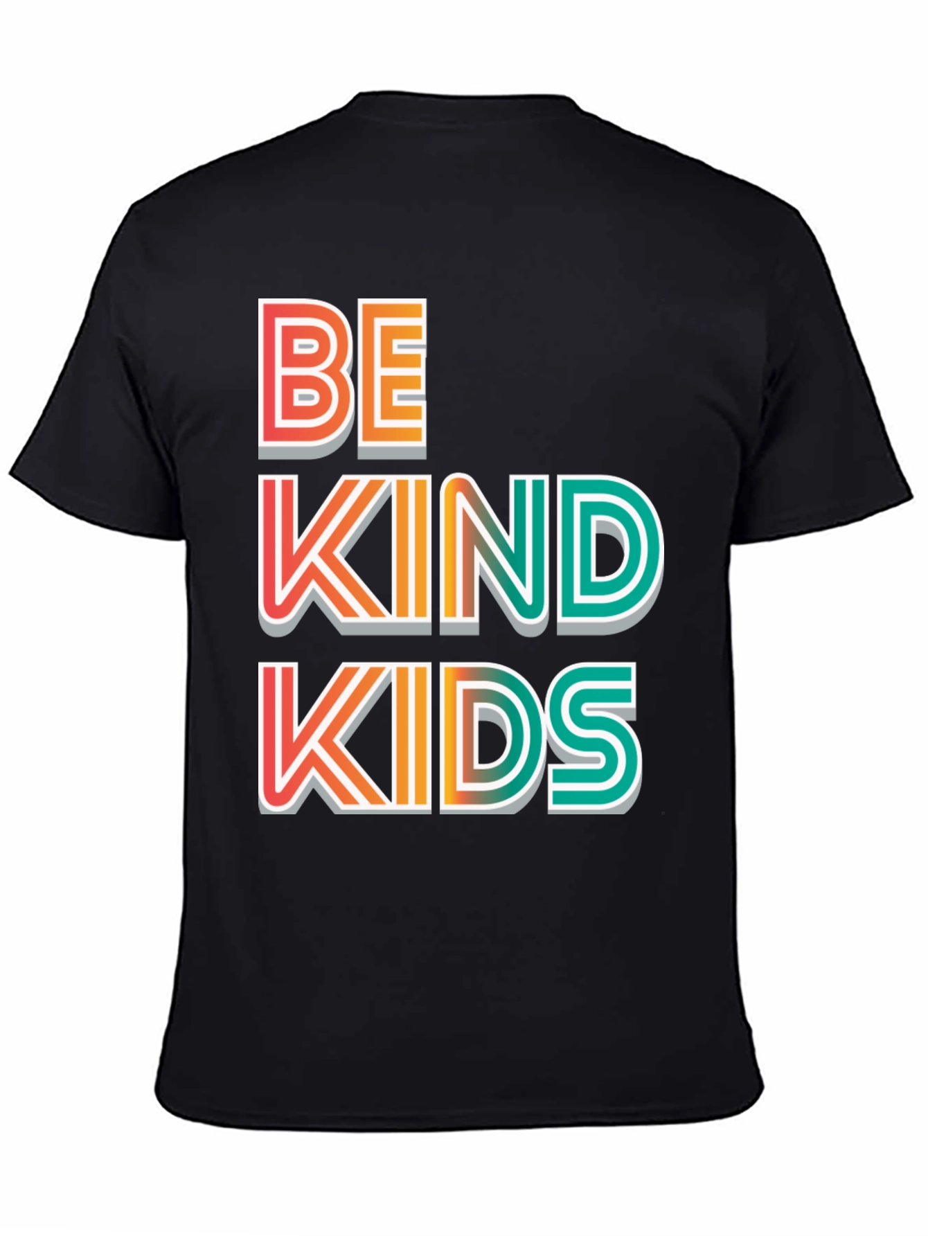 Be Kind Kids T-Shirt - Retro Style