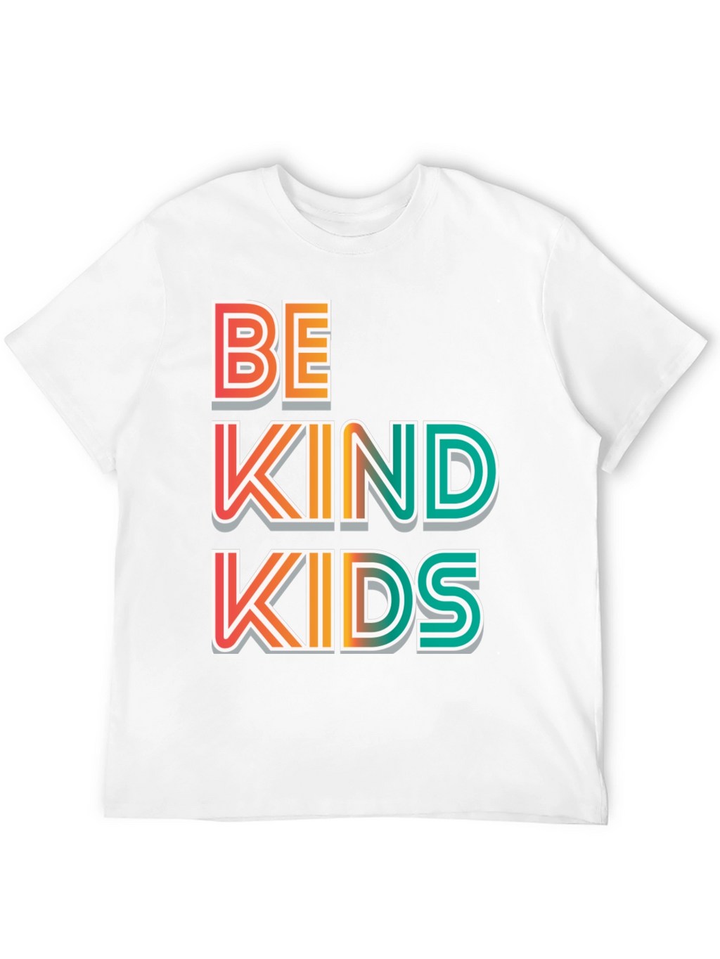 Be Kind Kids T-Shirt - Retro Style