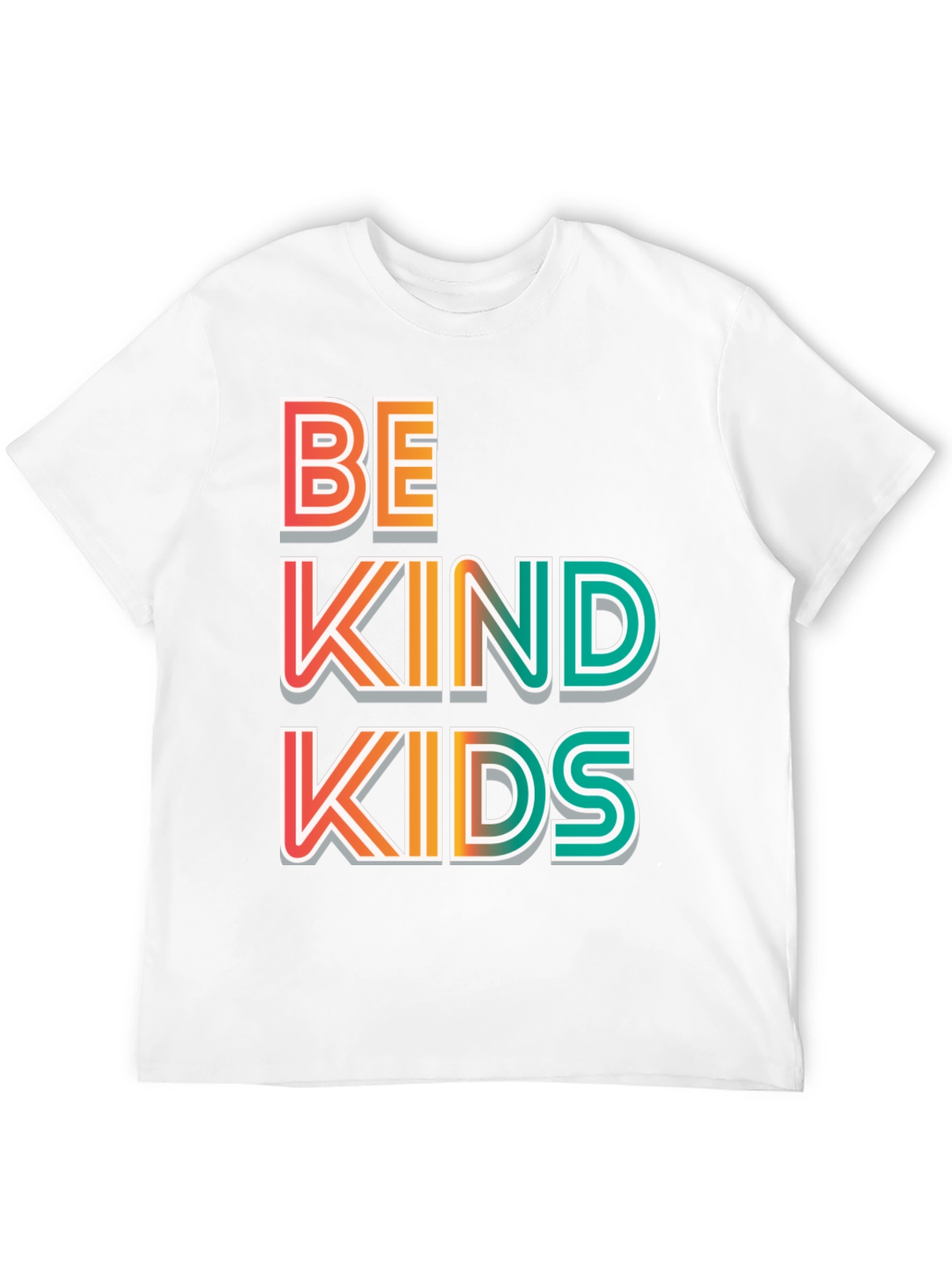 Be Kind Kids T-Shirt - Retro Style