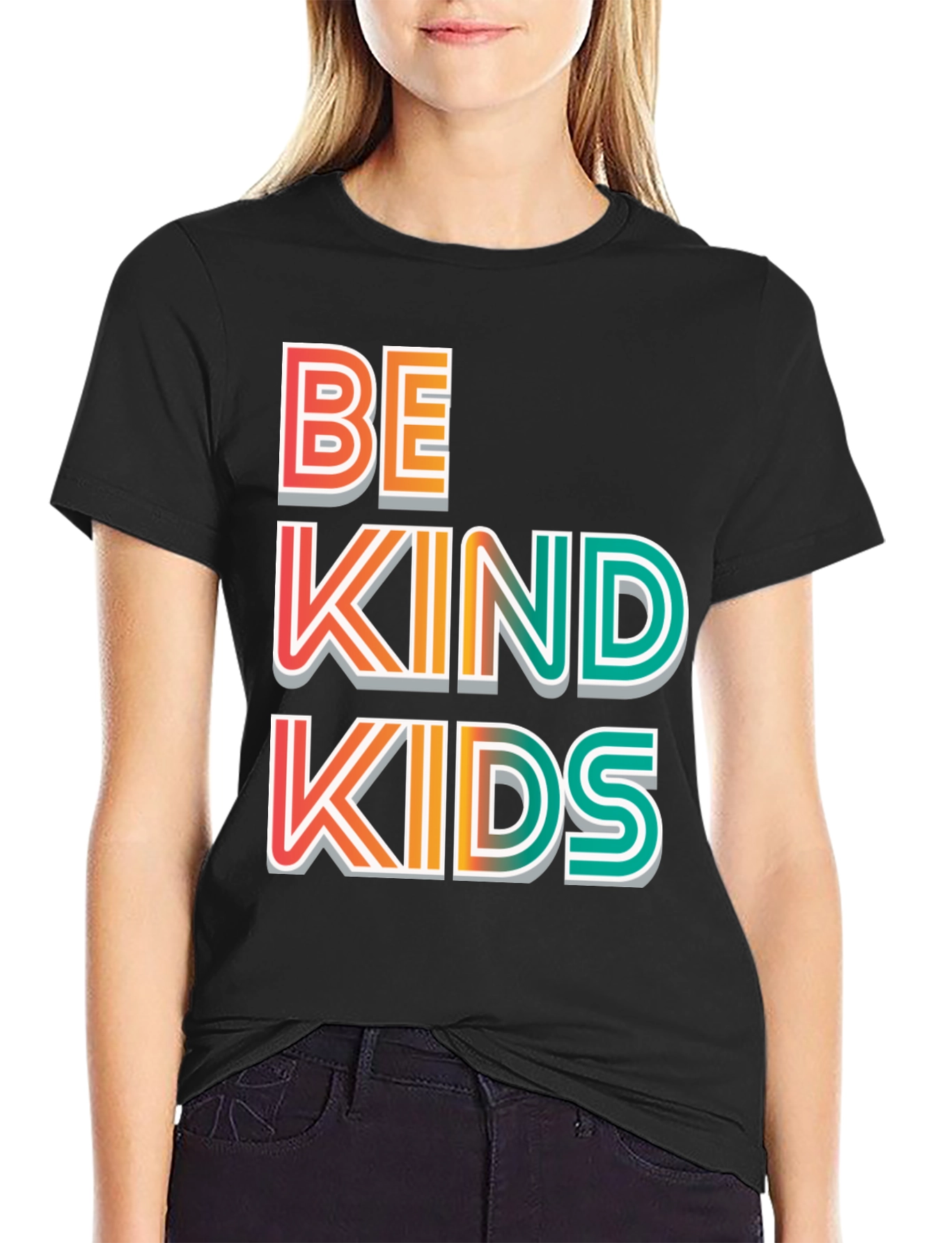 Be Kind Kids T-Shirt - Retro Style