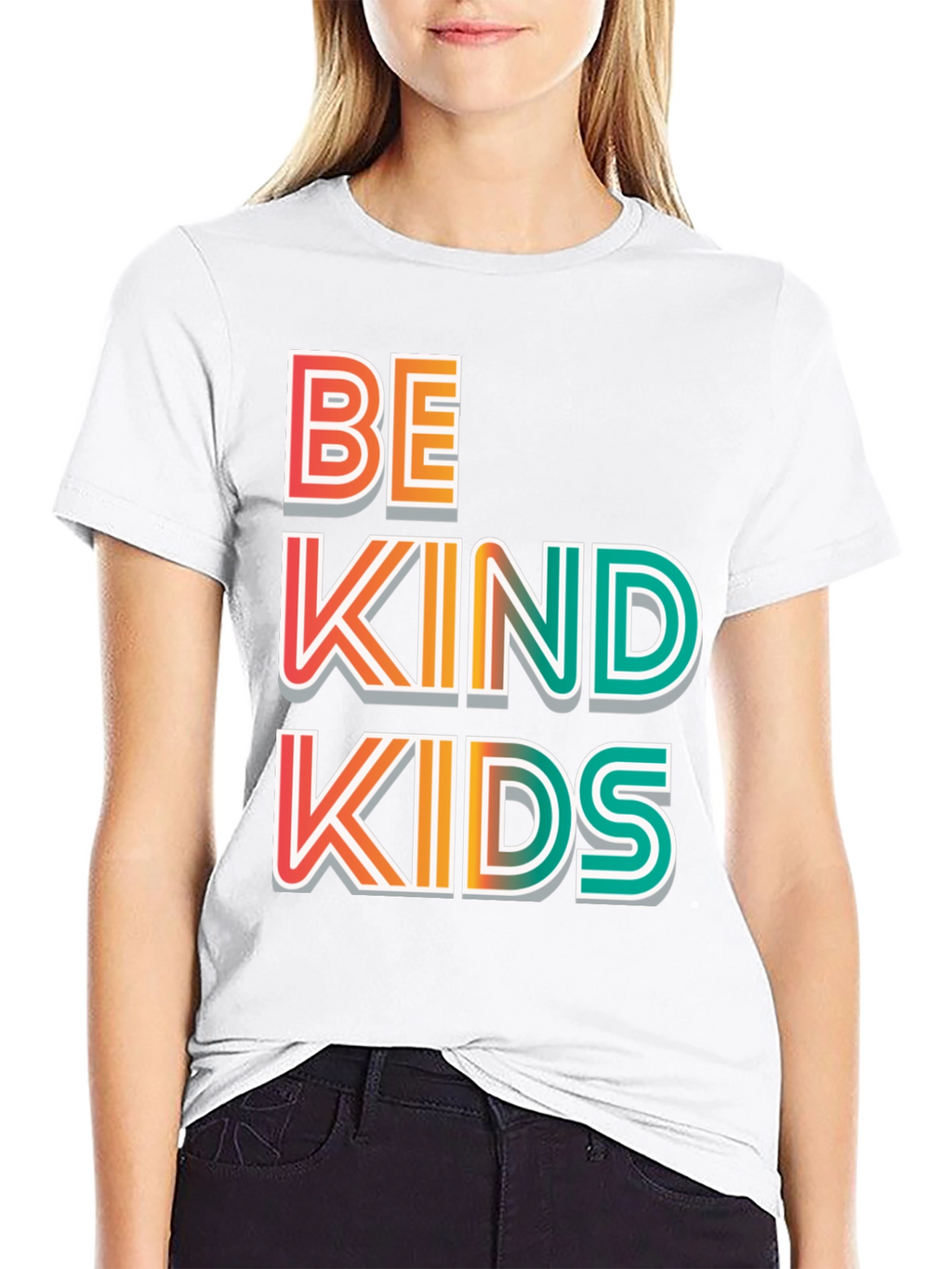 Be Kind Kids T-Shirt - Retro Style
