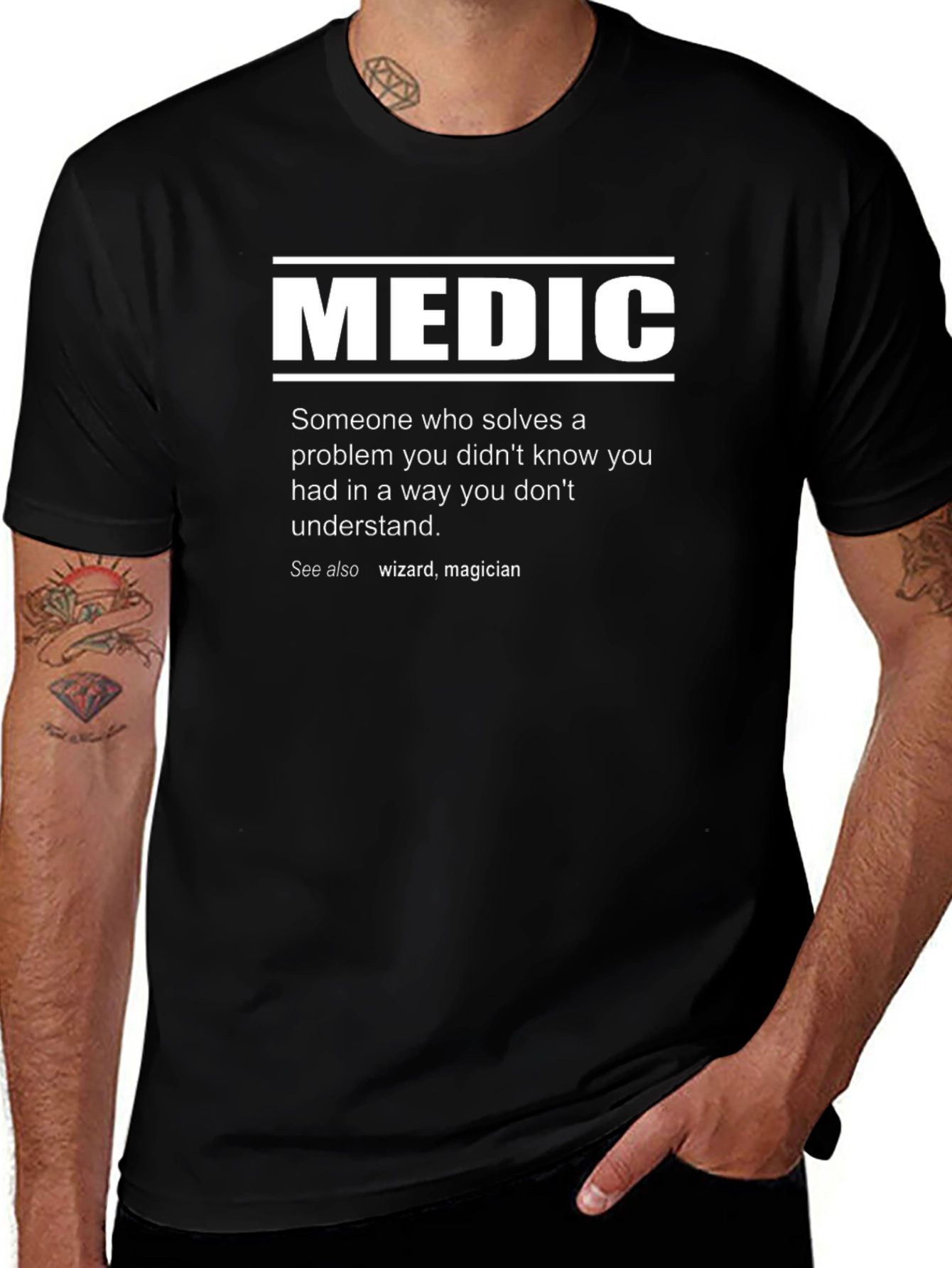 Medic Definition T-Shirt - Funny Medical Gift