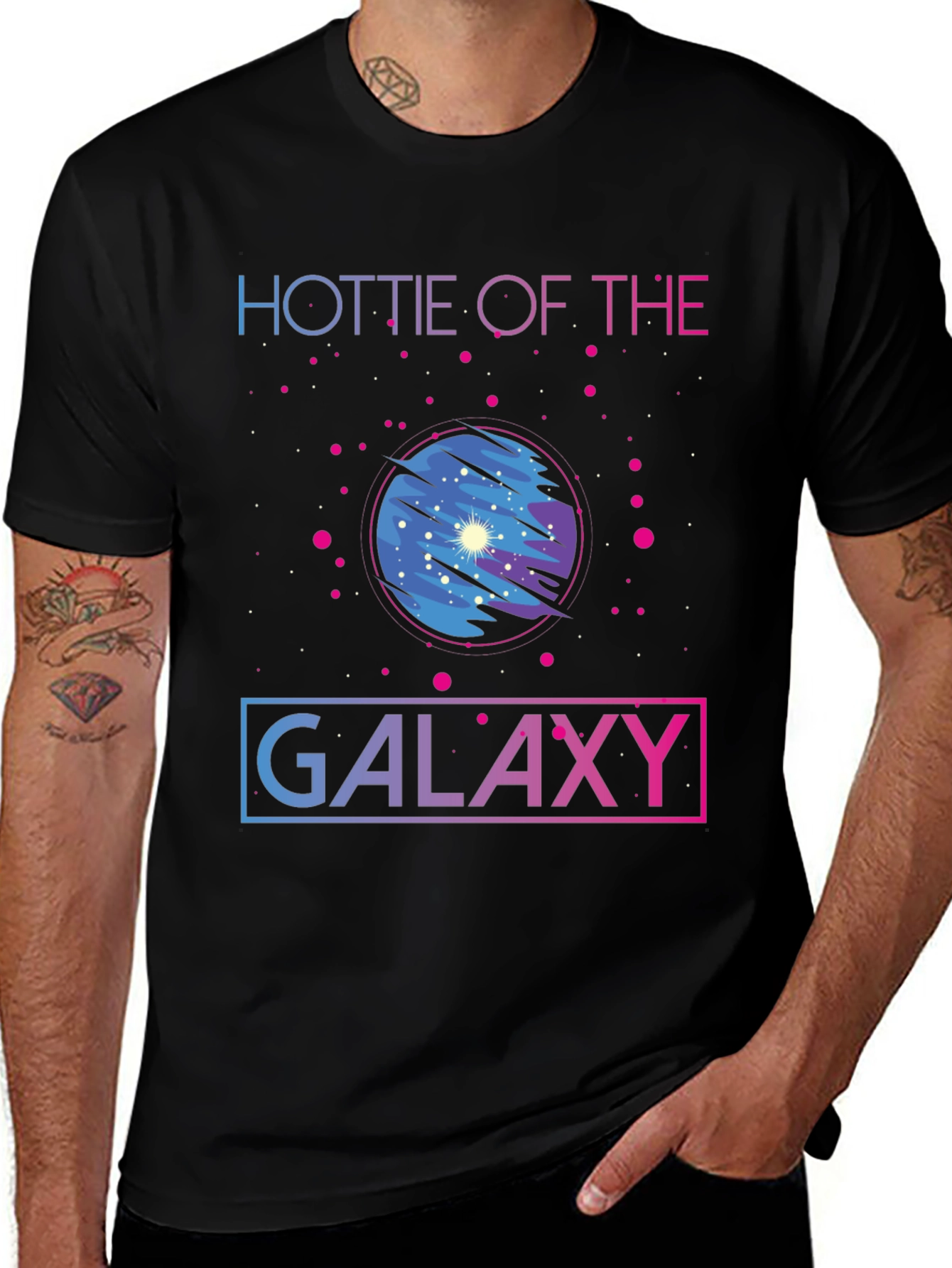 Hottie of the Galaxy T-Shirt - Stylish Graphic Tee