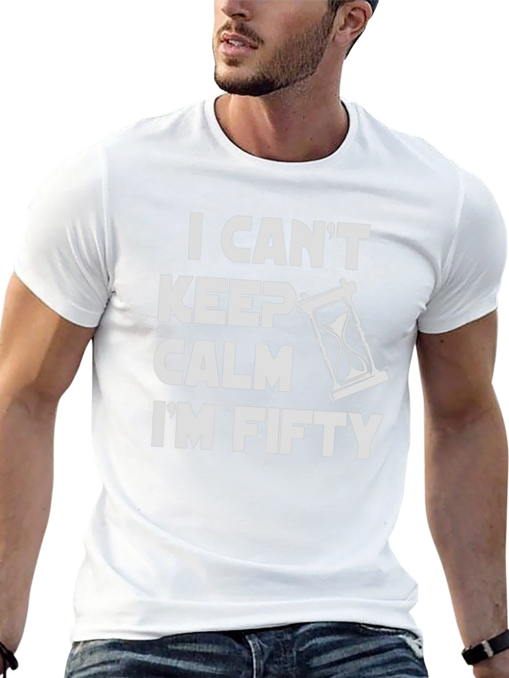 I Cant Keep Calm Im Fifty T-Shirt