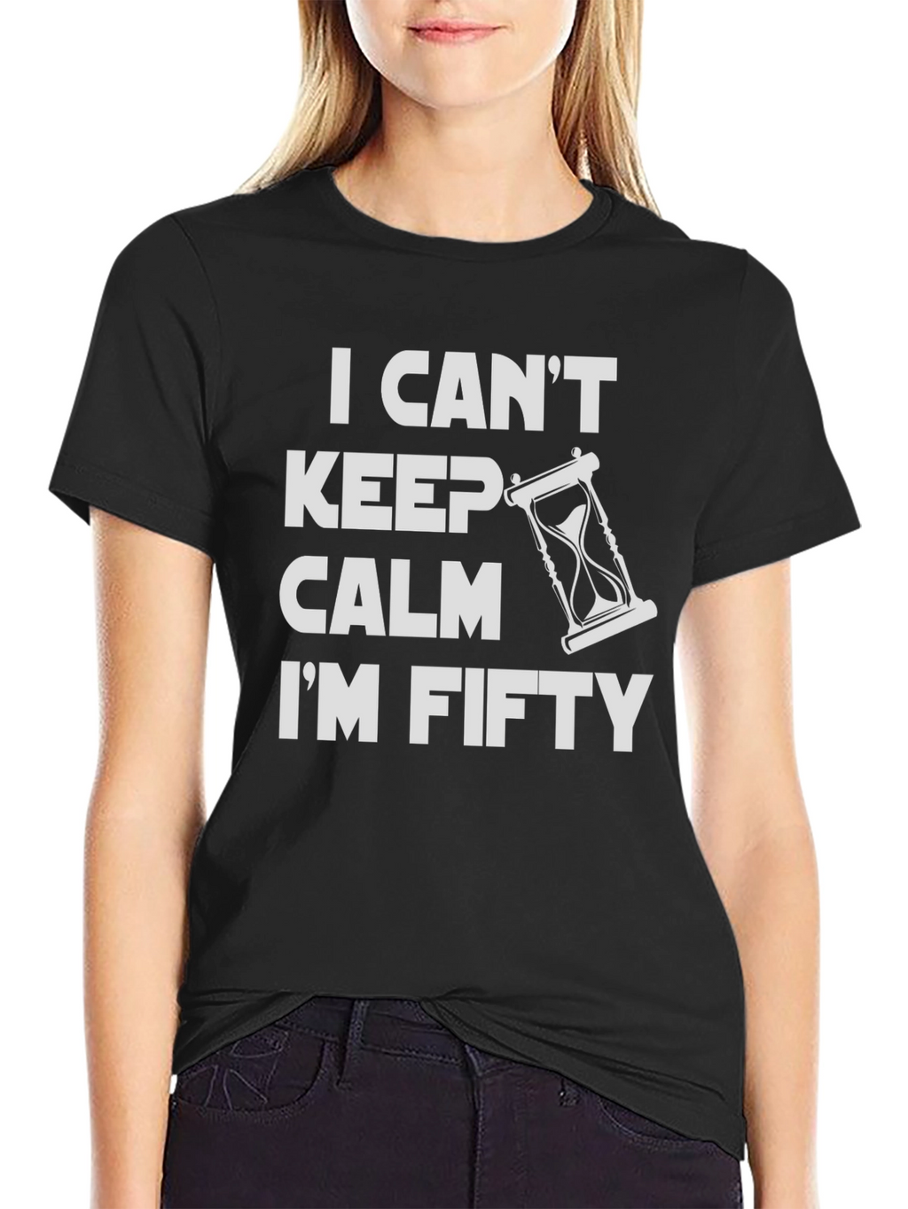 I Cant Keep Calm Im Fifty T-Shirt