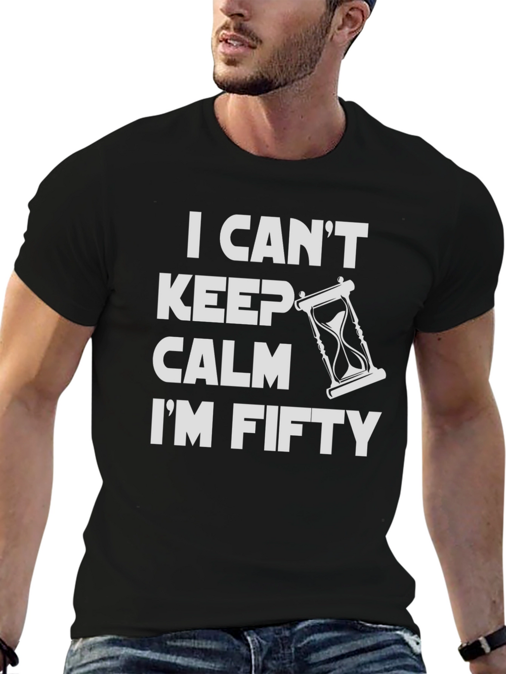 I Cant Keep Calm Im Fifty T-Shirt