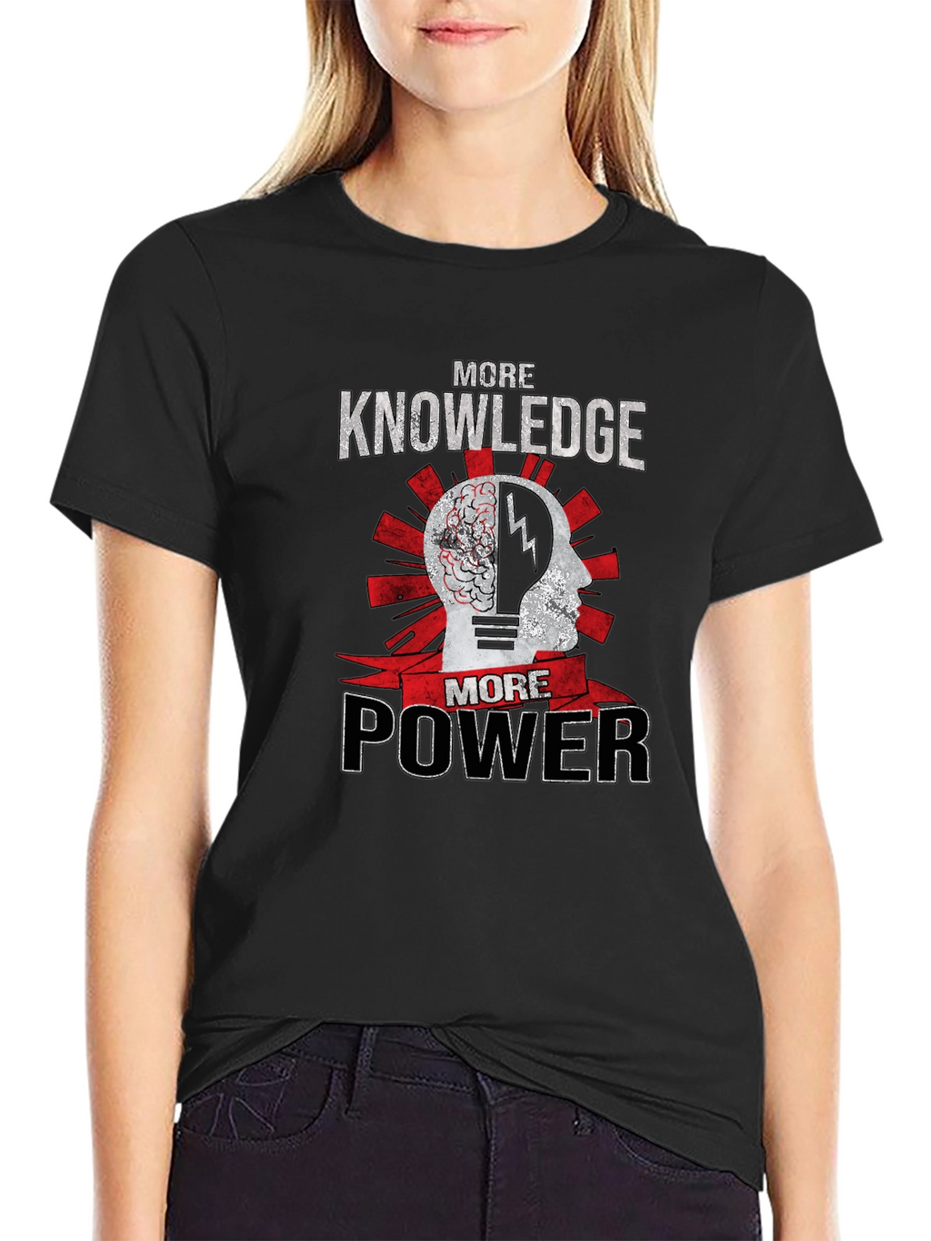 Knowledge is Power Graphic T-Shirt