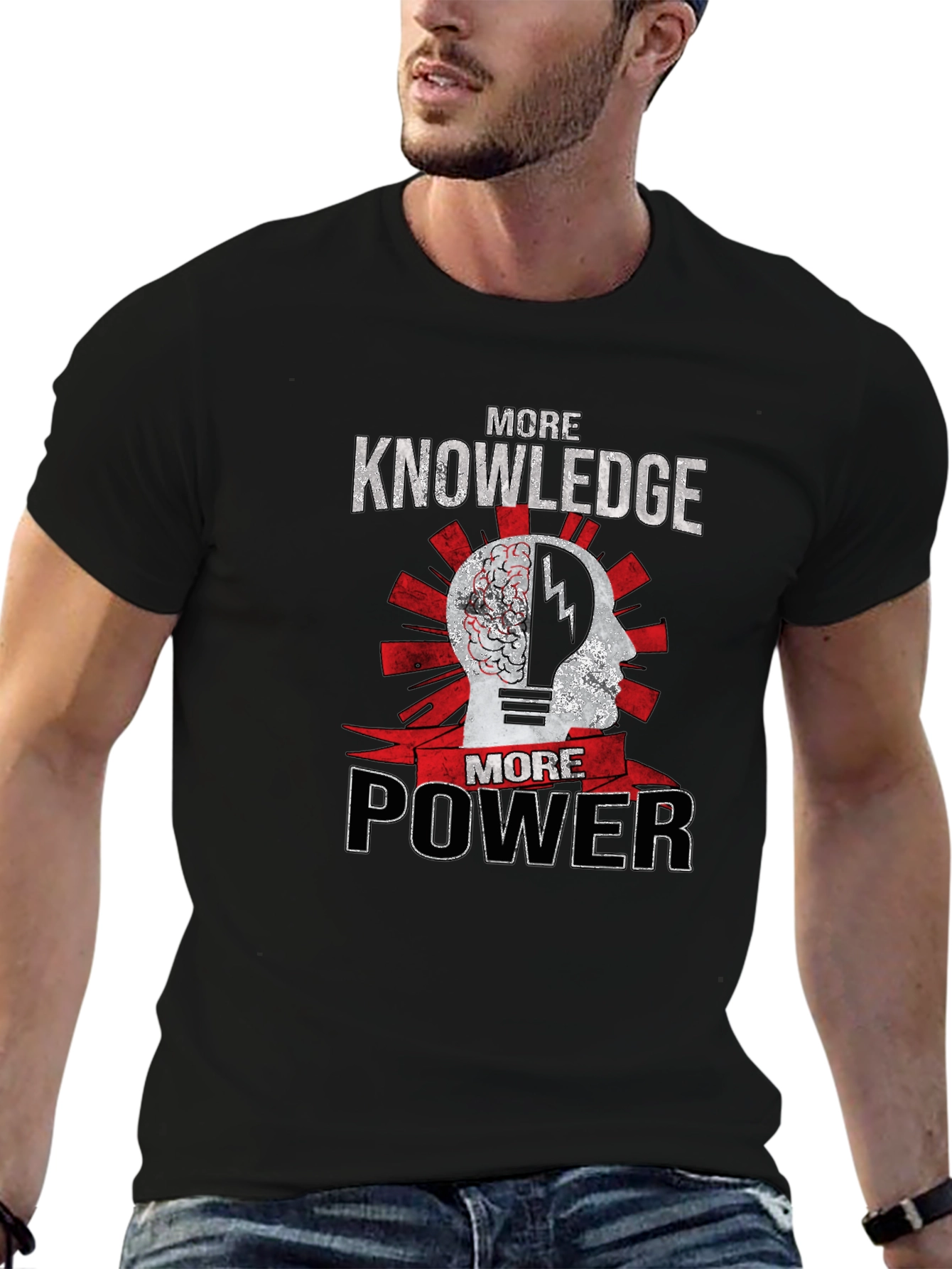 Knowledge is Power Graphic T-Shirt