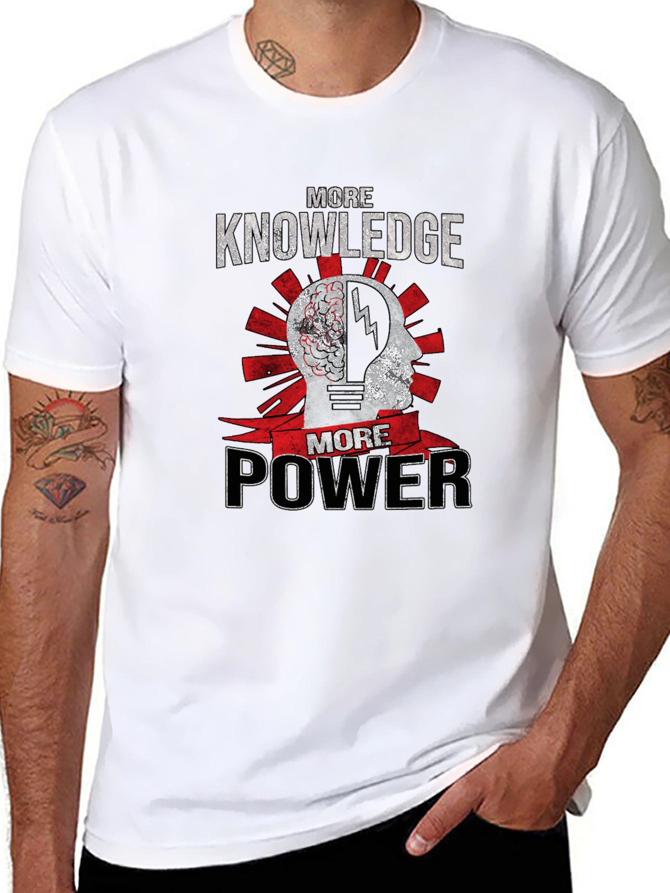 Knowledge is Power Graphic T-Shirt