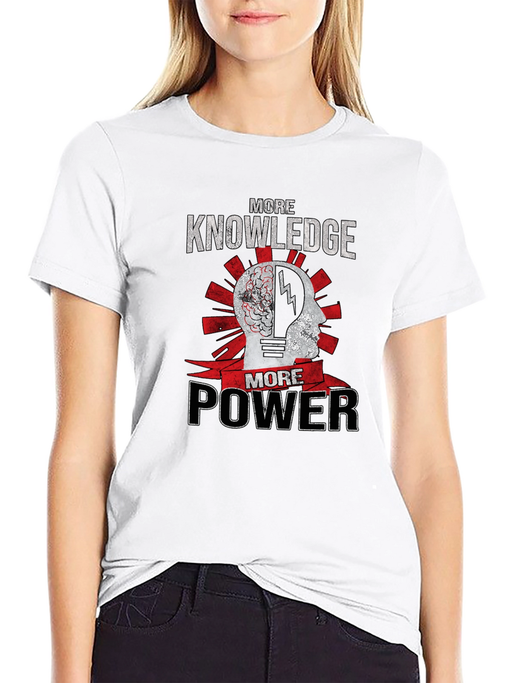 Knowledge is Power Graphic T-Shirt