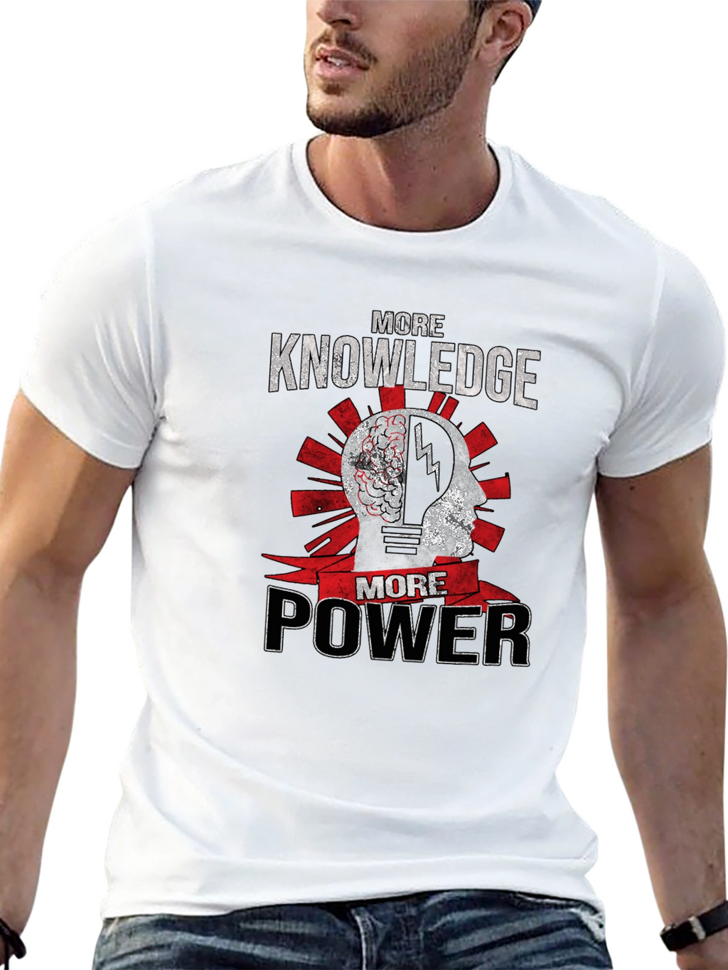 Knowledge is Power Graphic T-Shirt