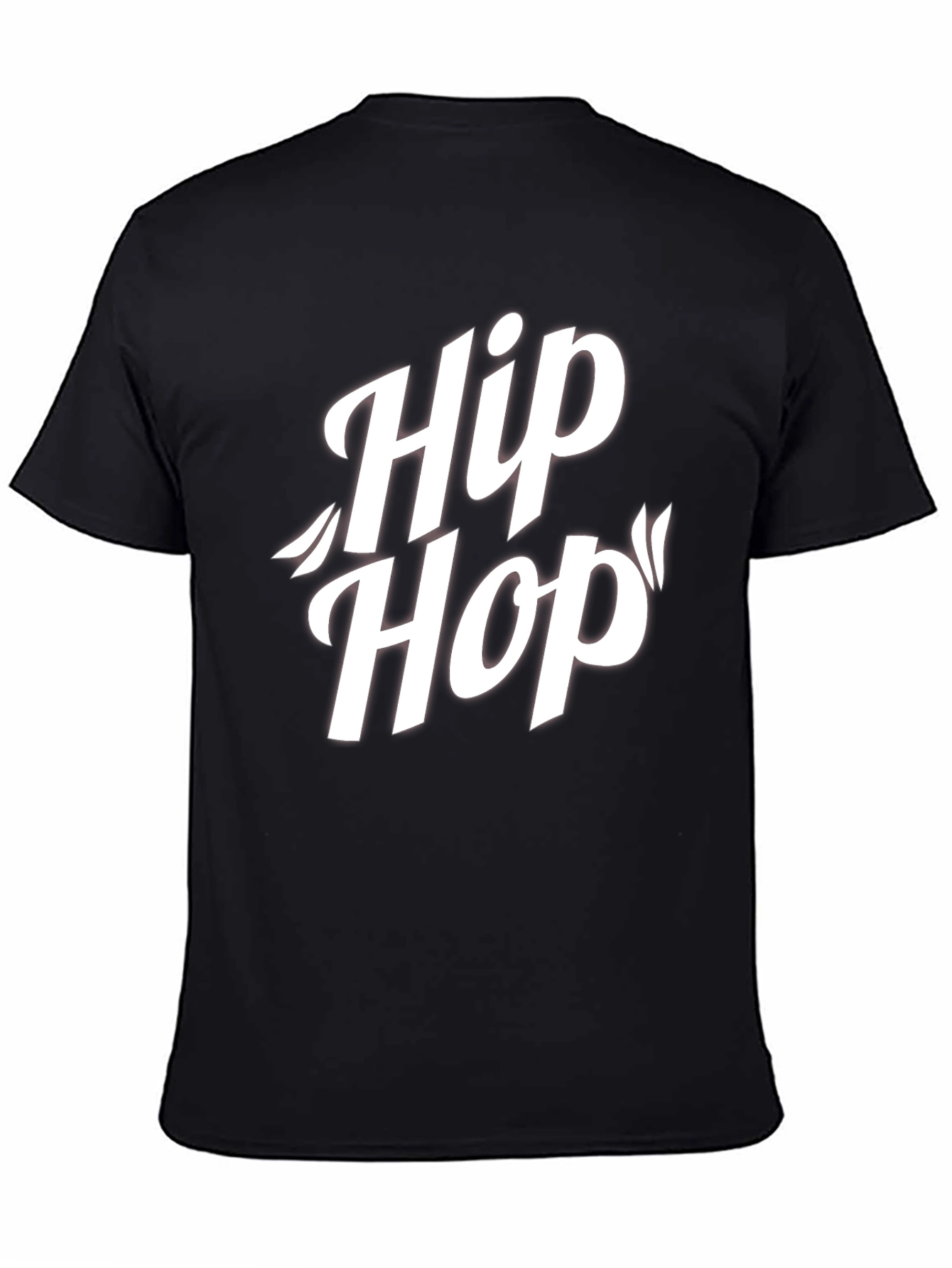 Hip Hop Graphic Black T-Shirt - Stylish Menswear