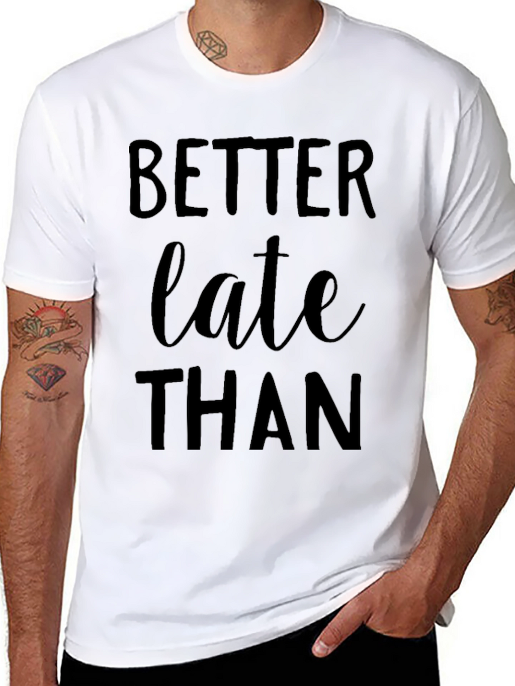 Better Late Than Never Graphic Tee