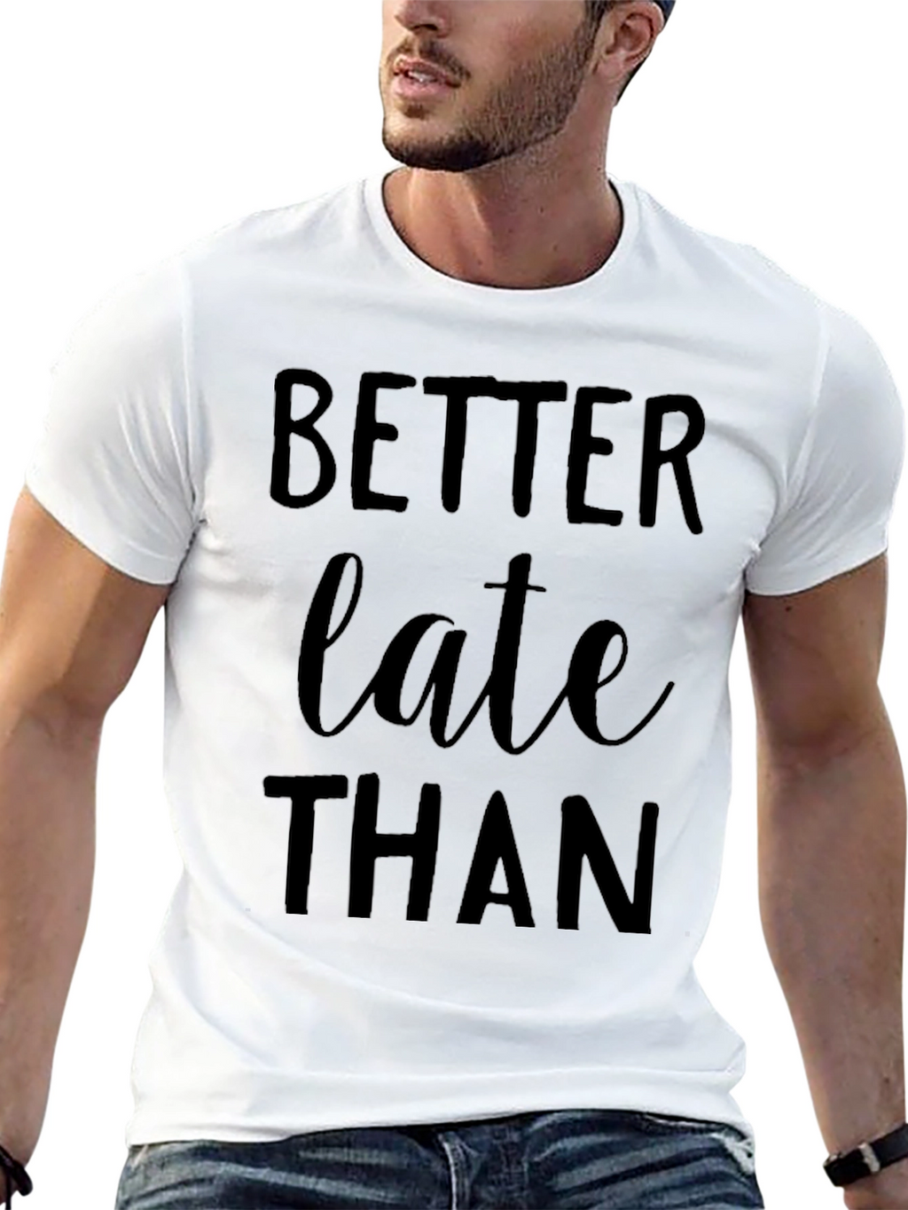 Better Late Than Never Graphic Tee
