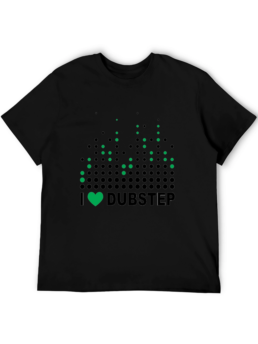 I Heart Dubstep Black T-Shirt