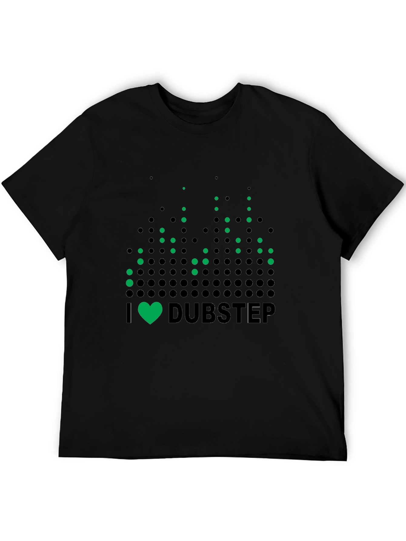 I Heart Dubstep Black T-Shirt