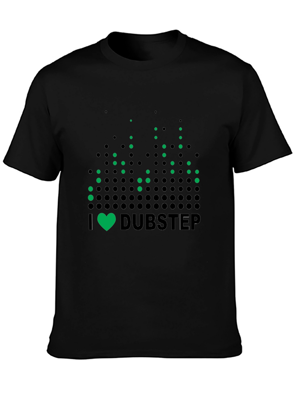I Heart Dubstep Black T-Shirt