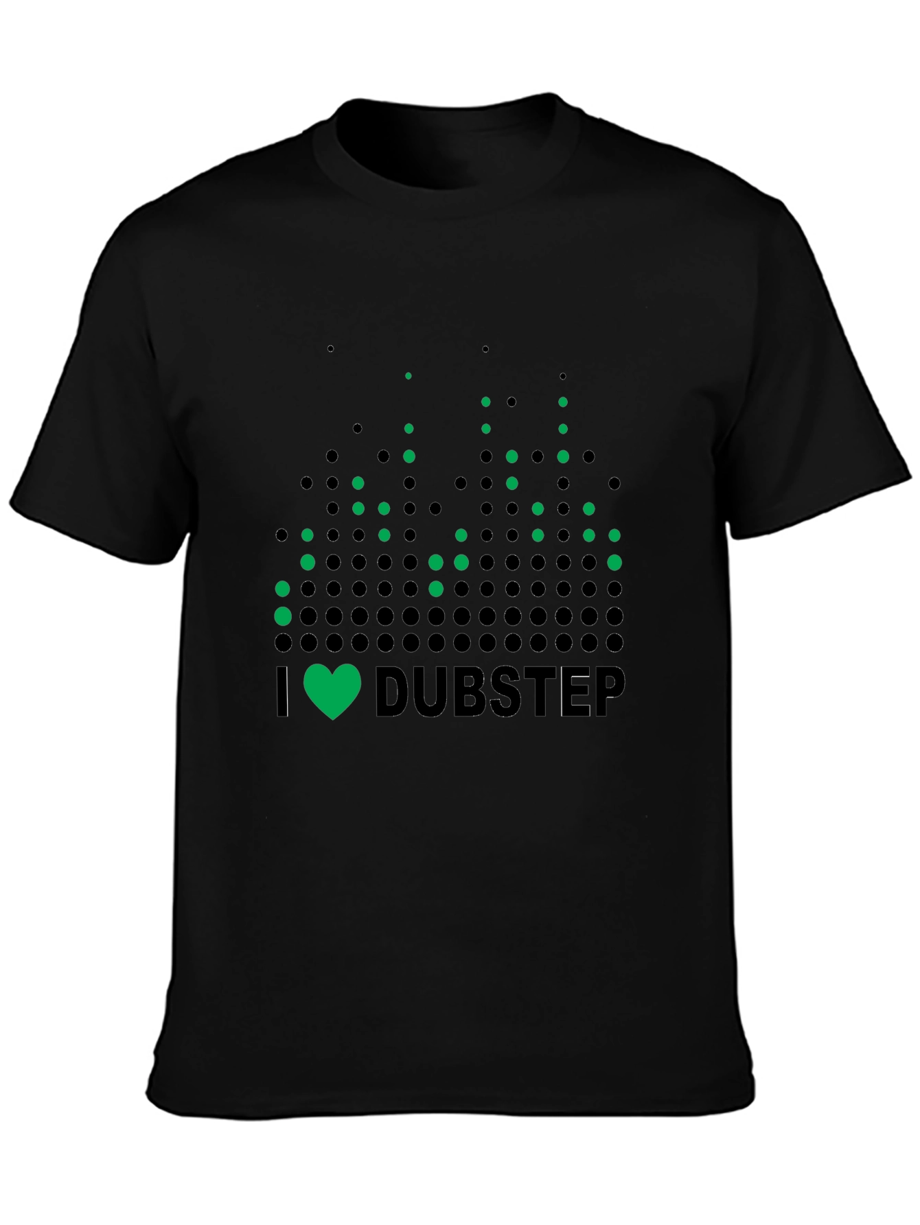I Heart Dubstep Black T-Shirt