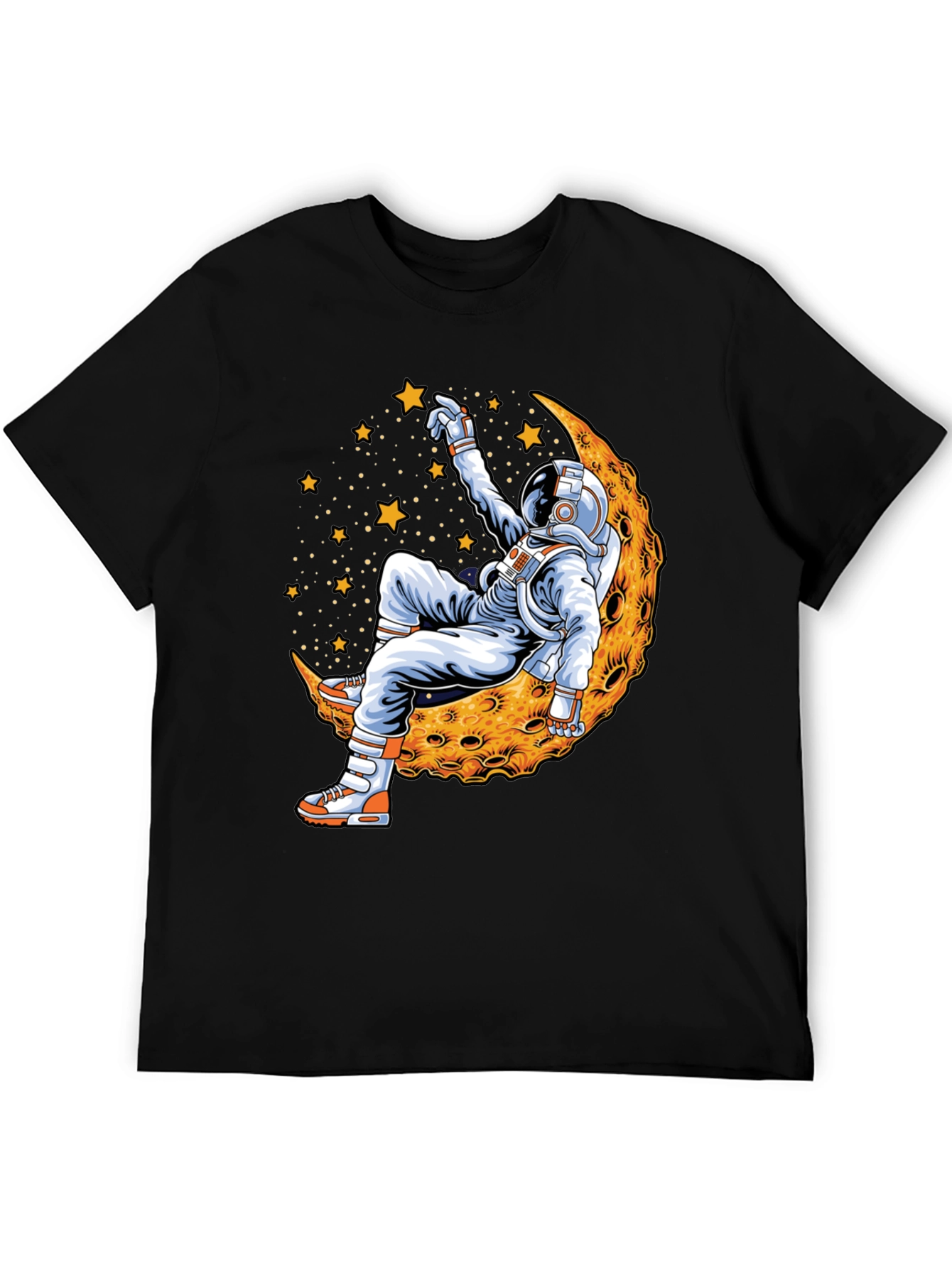 Astronaut Moon Landing Graphic T-Shirt