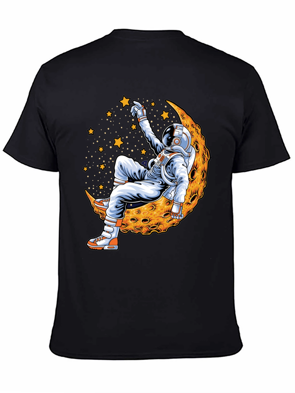 Astronaut Moon Landing Graphic T-Shirt