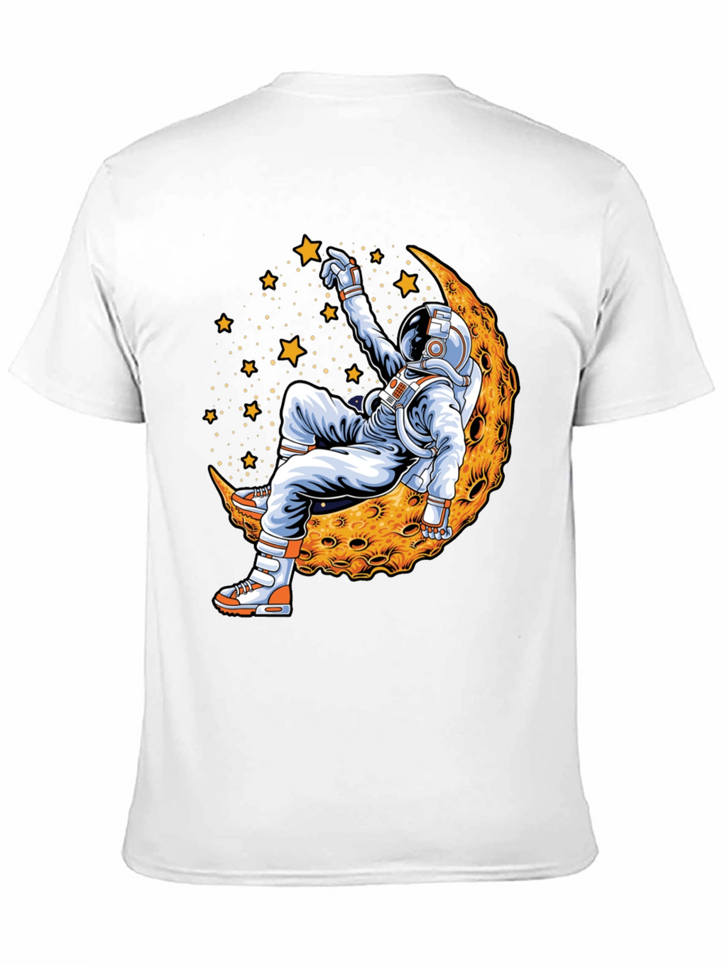 Astronaut Moon Landing Graphic T-Shirt