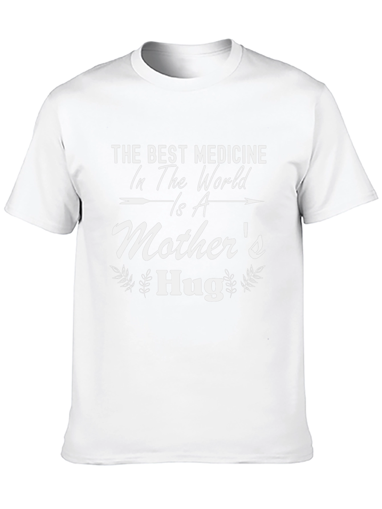 Mothers Hug Black Graphic Tee Shirt