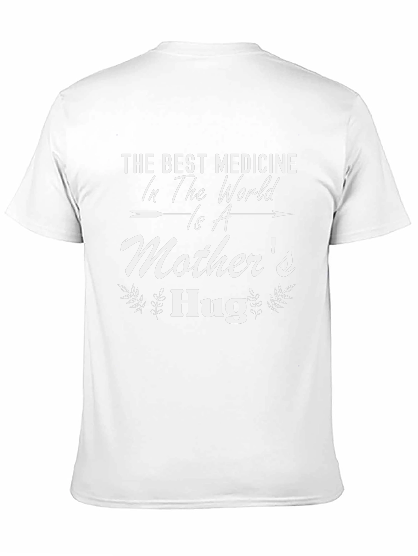 Mothers Hug Black Graphic Tee Shirt