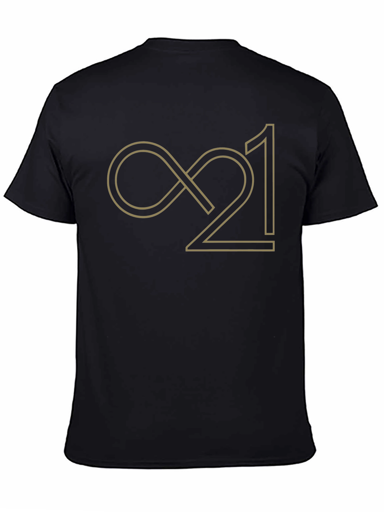 Infinity 21 T-Shirt - Black Cotton Blend