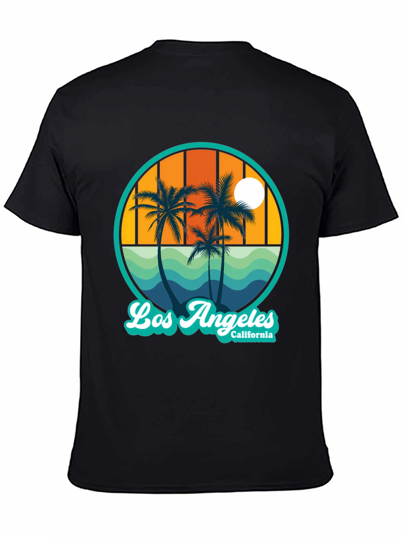 Los Angeles California Palms Graphic T-Shirt