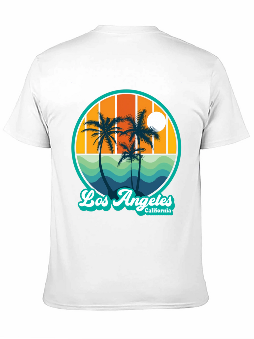 Los Angeles California Palms Graphic T-Shirt