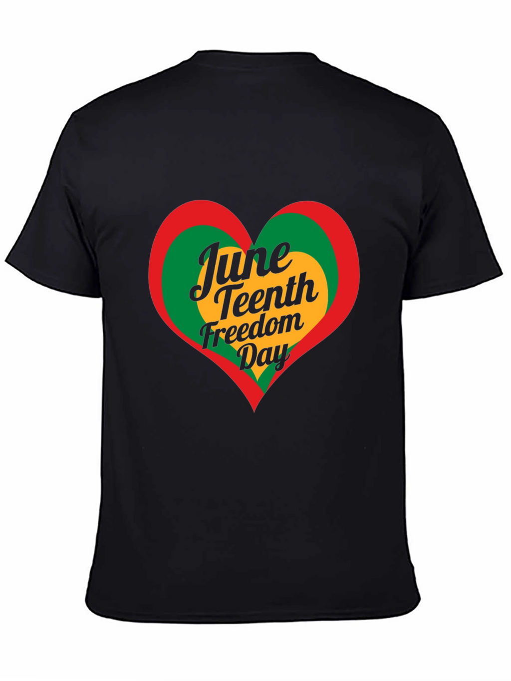 Juneteenth Freedom Day Heart T-Shirt