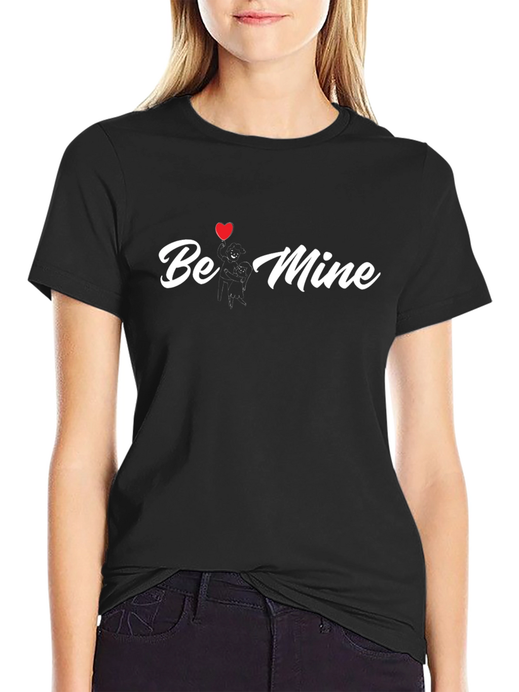 Be Mine Valentines Day Graphic Tee