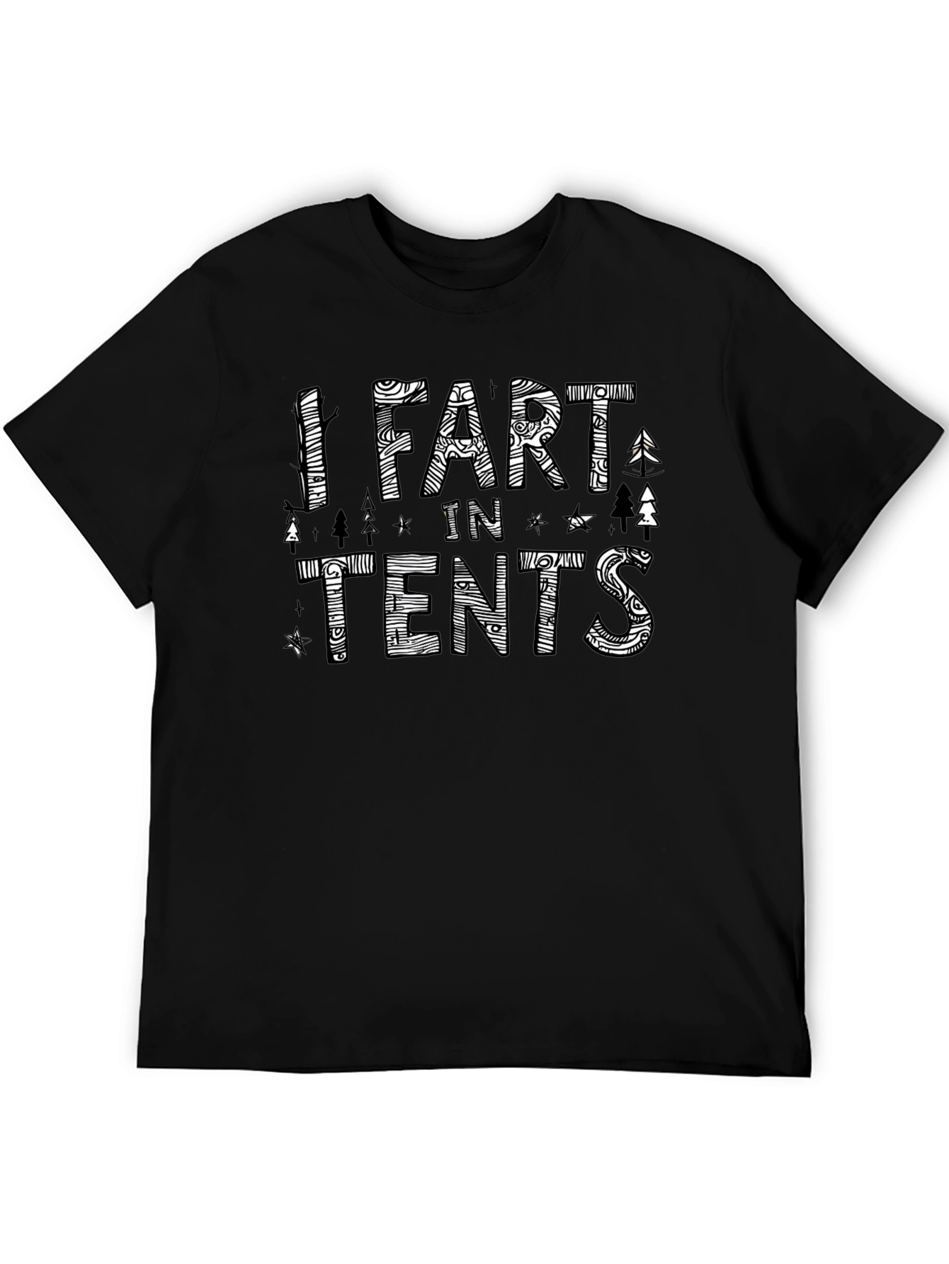 I Fart in Tents Graphic Tee - Funny Camping T-Shirt