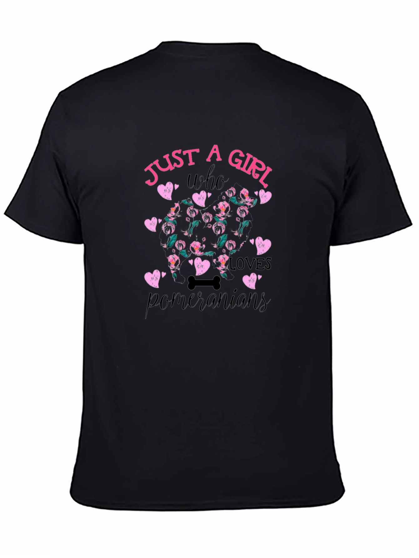 Just a Girl Who Loves Pomeranians T-Shirt