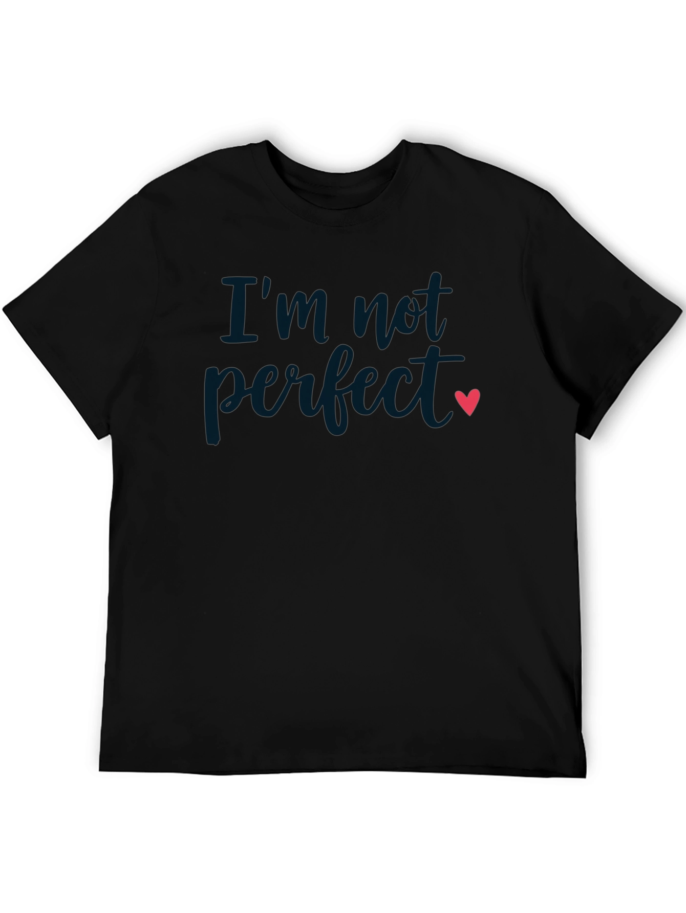 Im Not Perfect Heart Graphic Tee