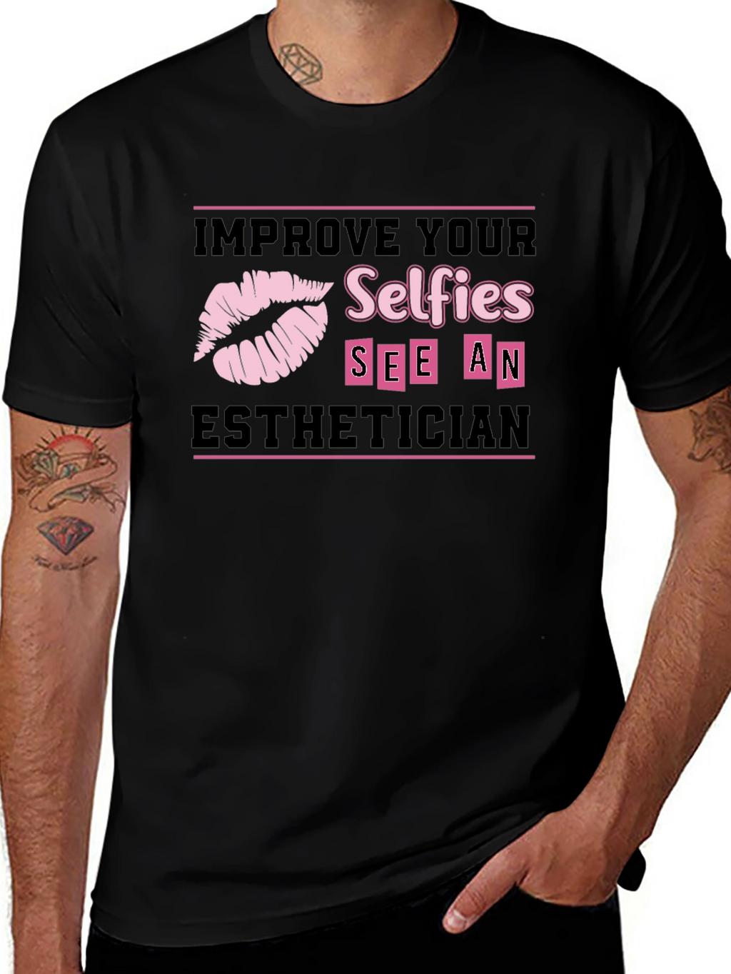 Improve Your Selfies Esthetician T-Shirt