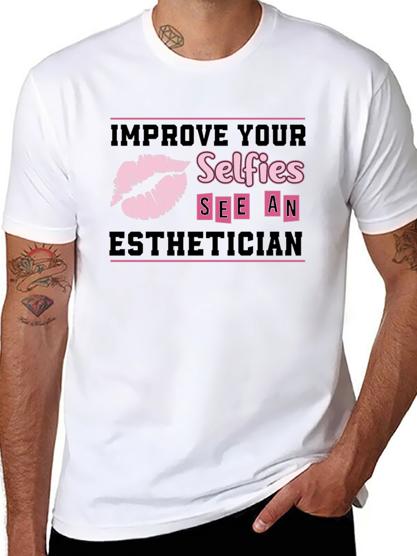 Improve Your Selfies Esthetician T-Shirt