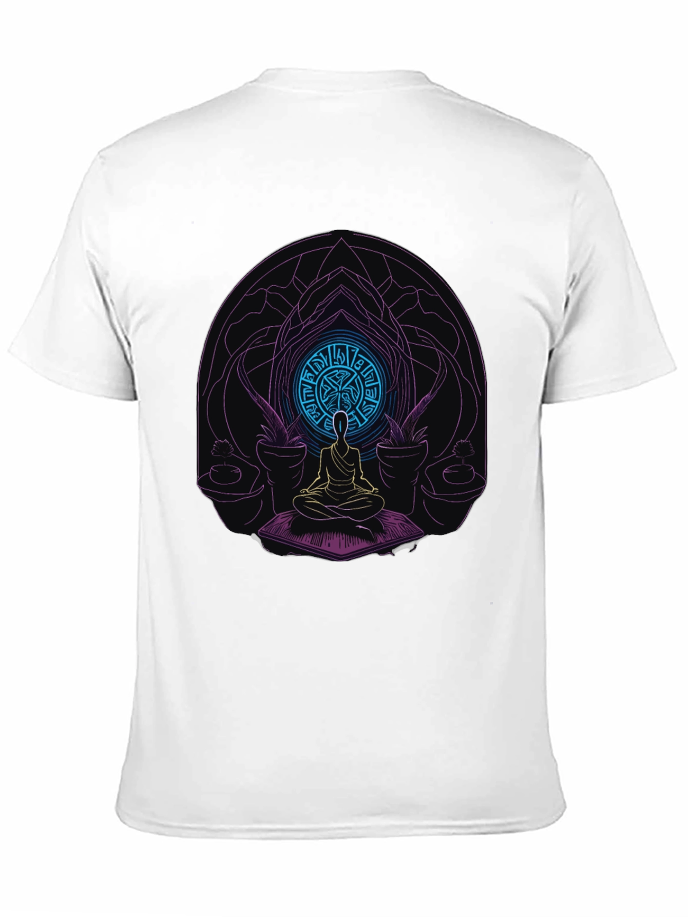 Meditative Mandala T-Shirt - Spiritual Design