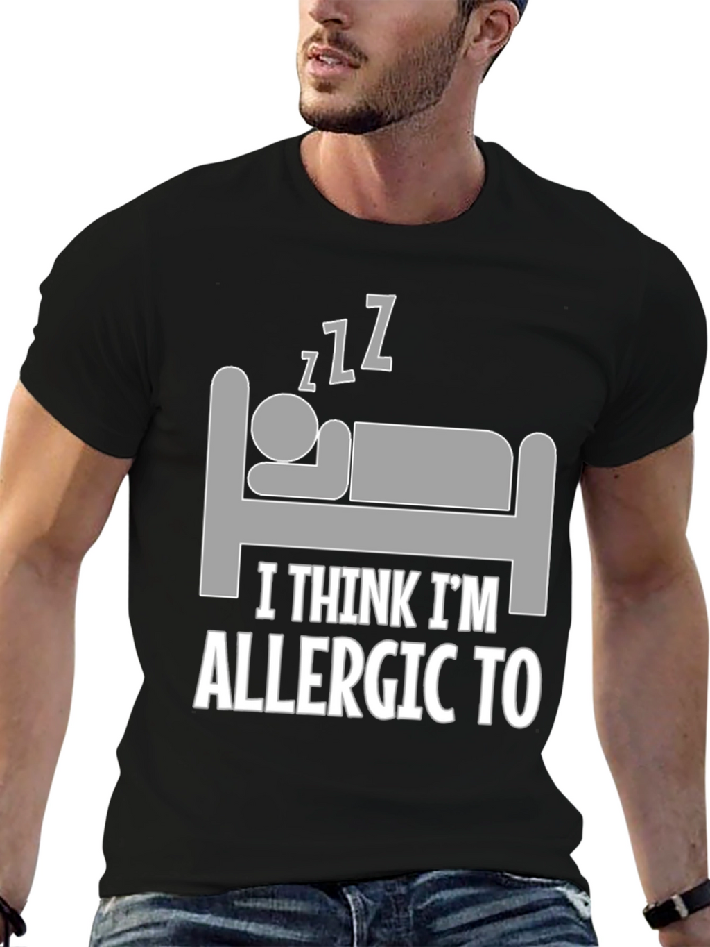 Allergic to Mornings Graphic Tee