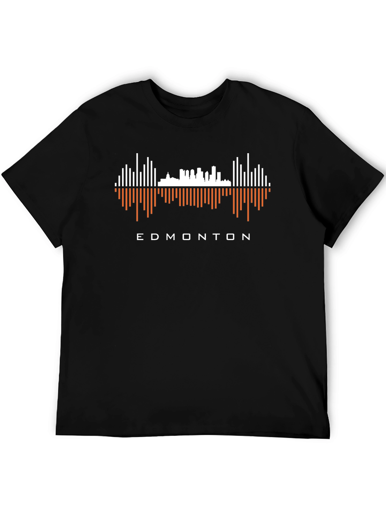 Edmonton Skyline Graphic Tee - Black