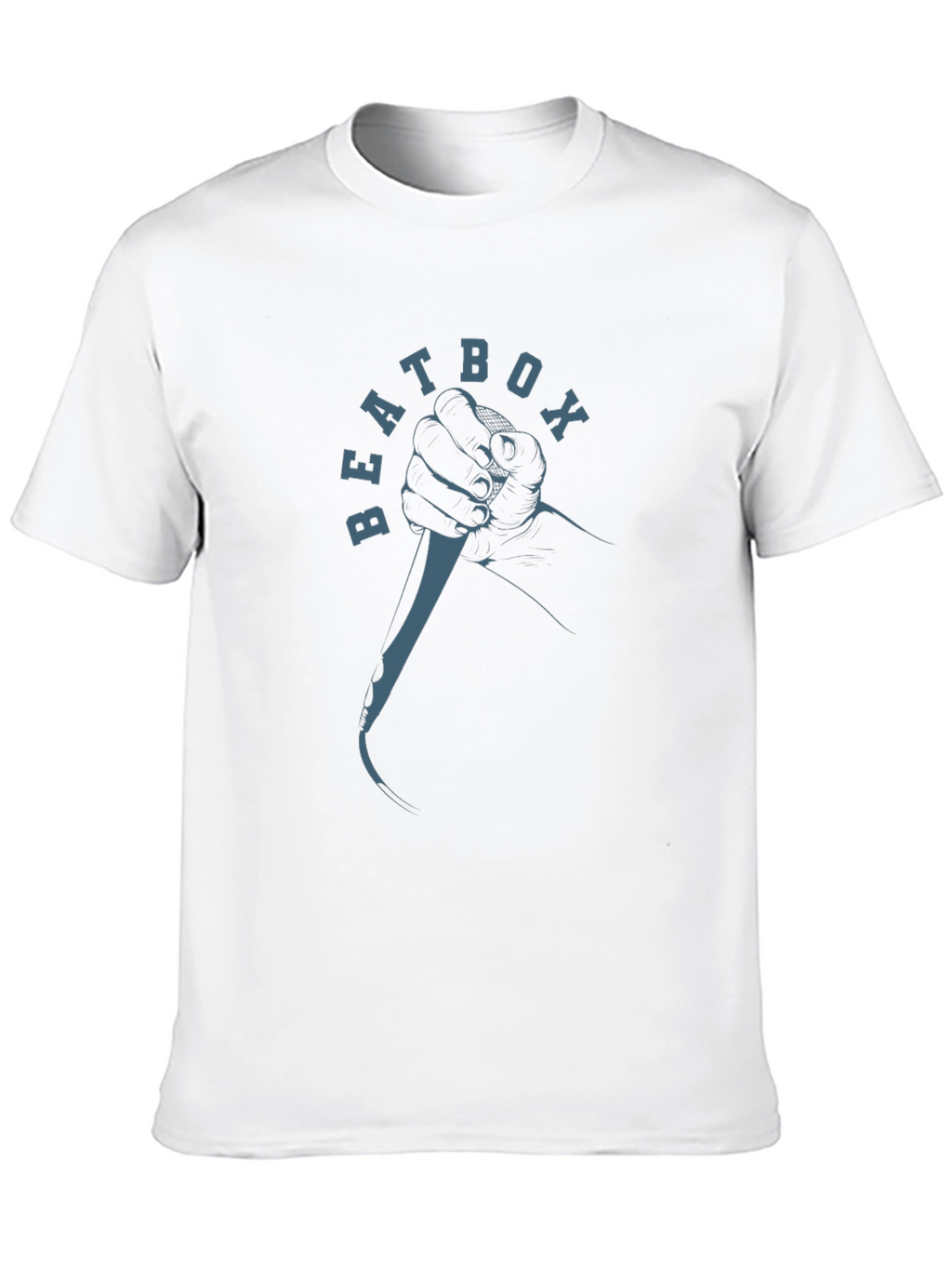 Beatbox Graphic Print T-Shirt - Black