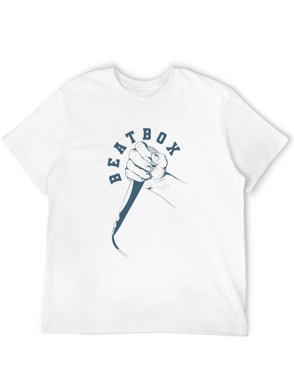 Beatbox Graphic Print T-Shirt - Black