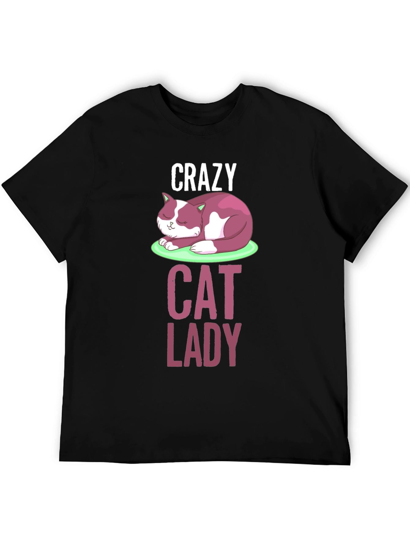 Crazy Cat Lady T-Shirt - Fun Graphic Tee