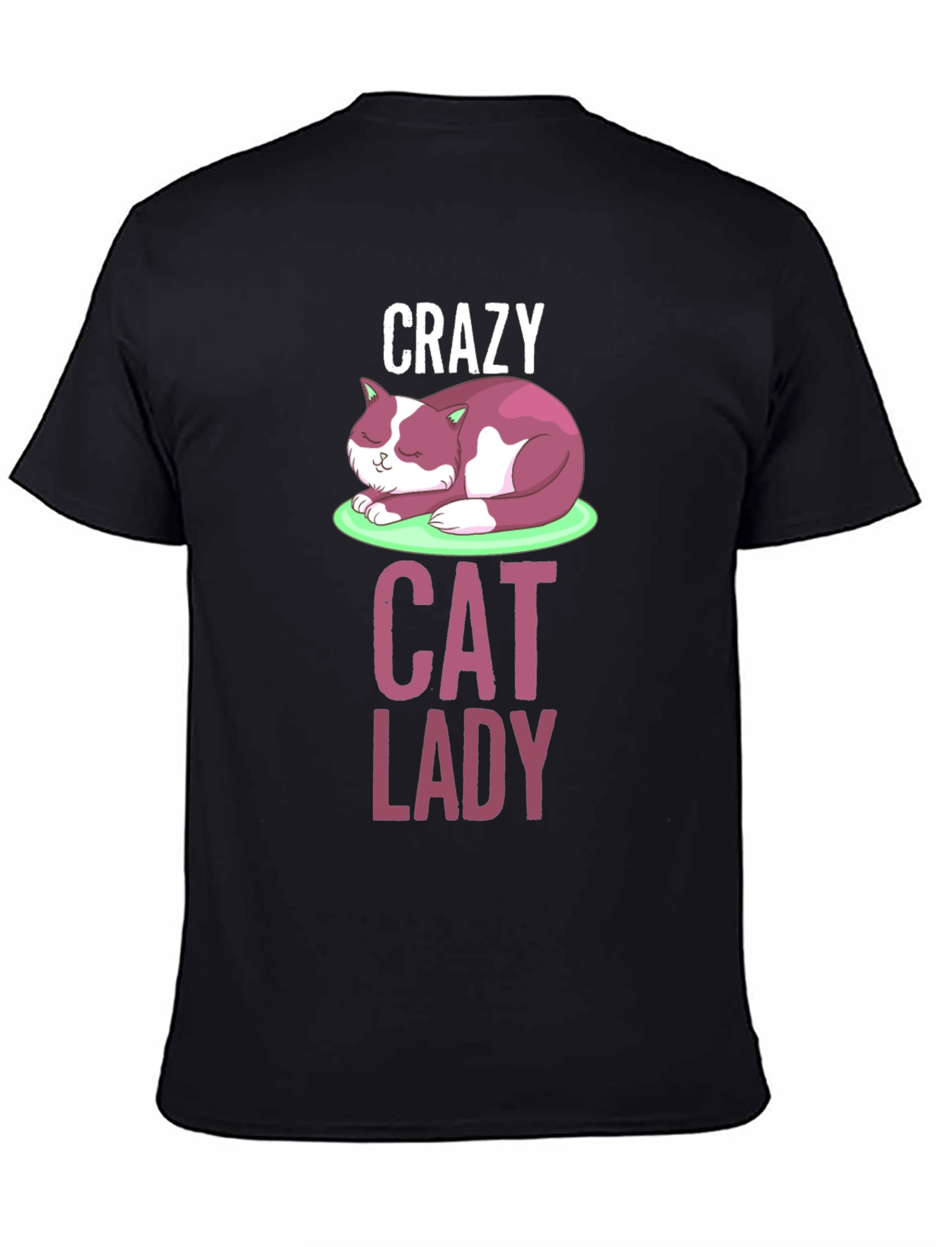 Crazy Cat Lady T-Shirt - Fun Graphic Tee