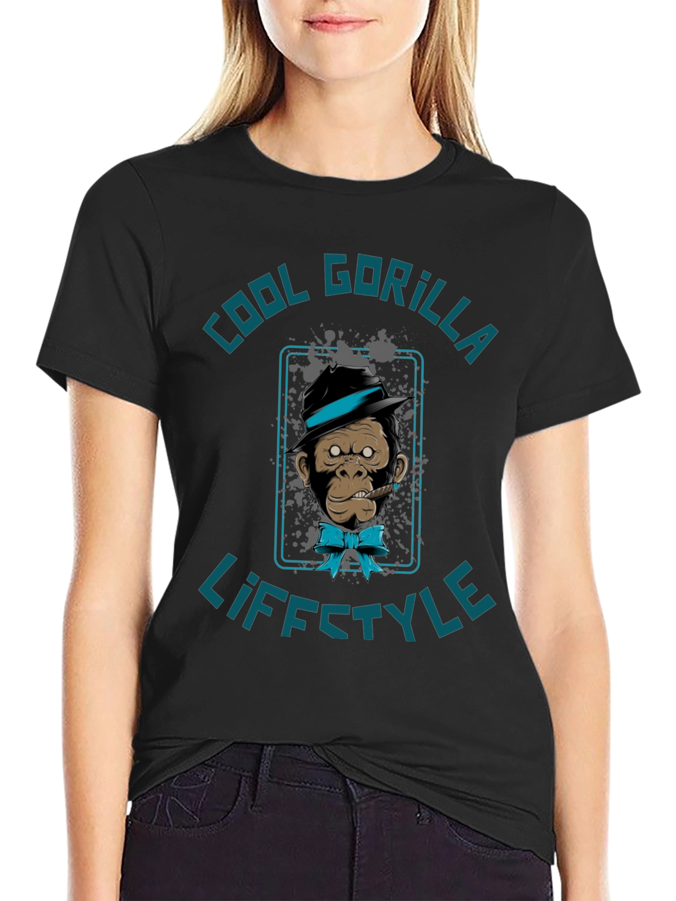 Cool Gorilla Lifestyle T-Shirt - Graphic Tee