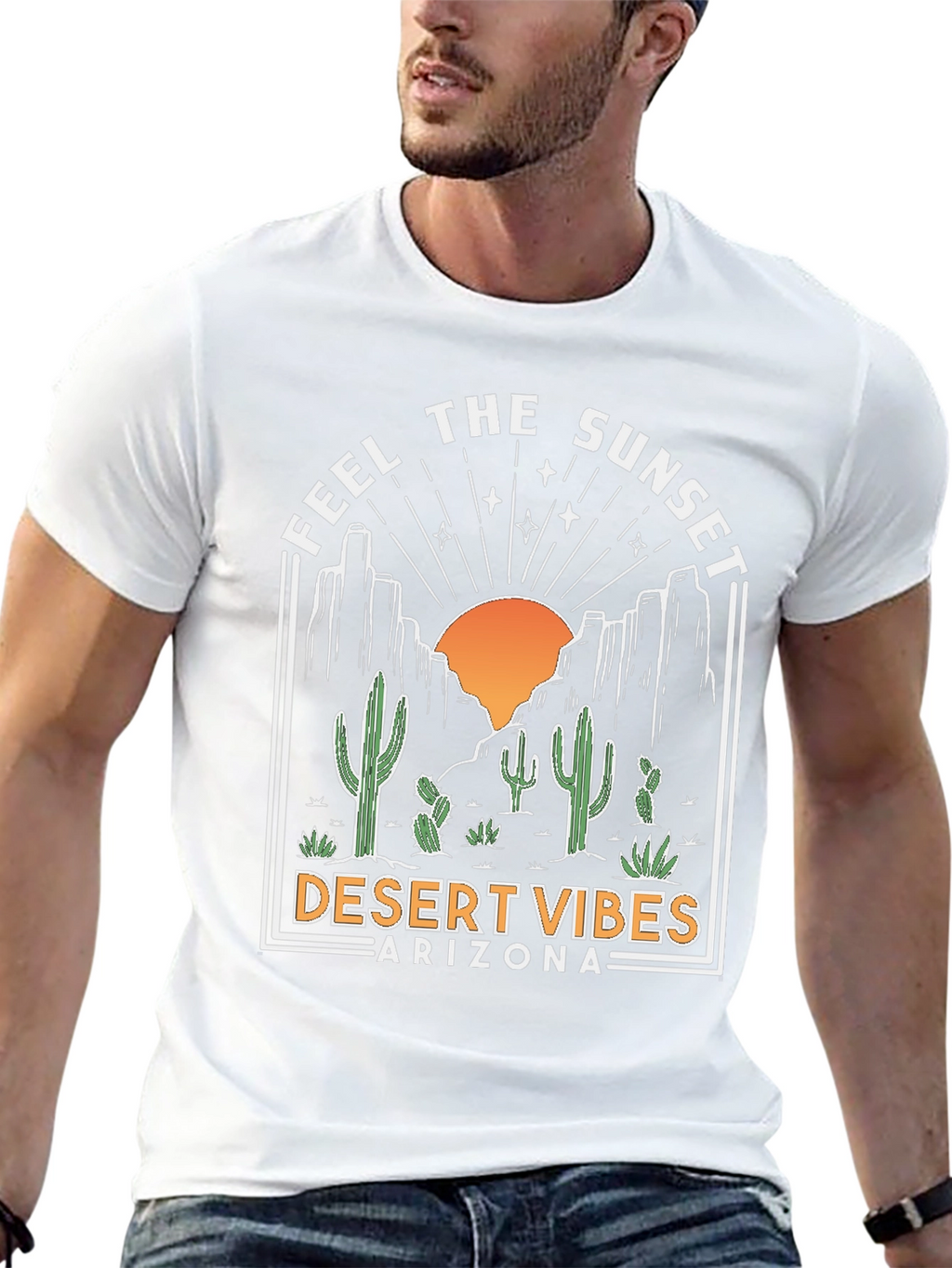 Desert Vibes Arizona Graphic Tee